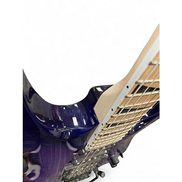 Used Jackson JS34Q Dinky Trans Purple Solid Body Electric Guitar