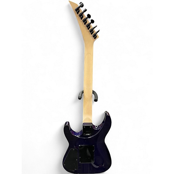 Used Jackson JS34Q Dinky Trans Purple Solid Body Electric Guitar