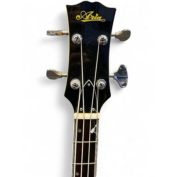 Used Aria 5020 CHERRY BURST Electric Bass Guitar