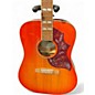 Used Epiphone Hummingbird Pro Birdburst Acoustic Electric Guitar