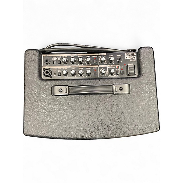 Used Roland AC60 60W 2X6.5 Acoustic Guitar Combo Amp