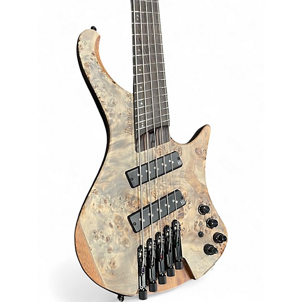 Used Ibanez EHB1505MS BLACK ICE FLAT Electric Bass Guitar