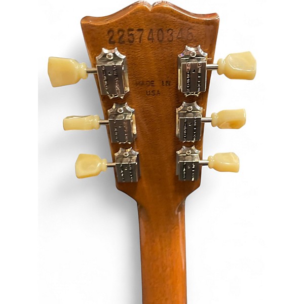 Used 2022 Gibson Les Paul Standard 1950s P90 Gold Top Solid Body Electric Guitar