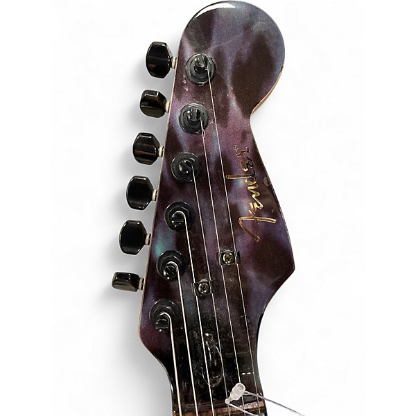 Used Fender Showmaster TIE DYE Solid Body Electric Guitar