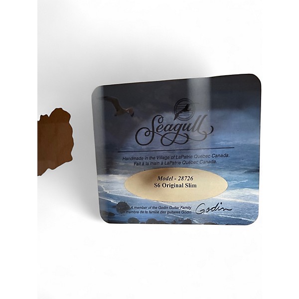 Used Seagull S6 Natural Acoustic Guitar