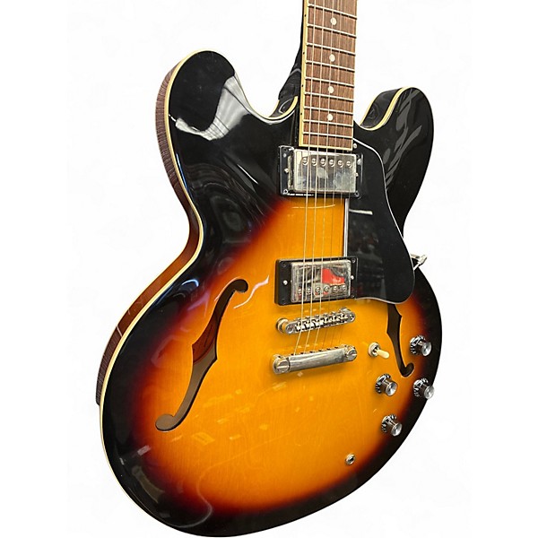 Used Epiphone ES335 IG (Inspired by Gibson) Sunburst Hollow Body Electric Guitar