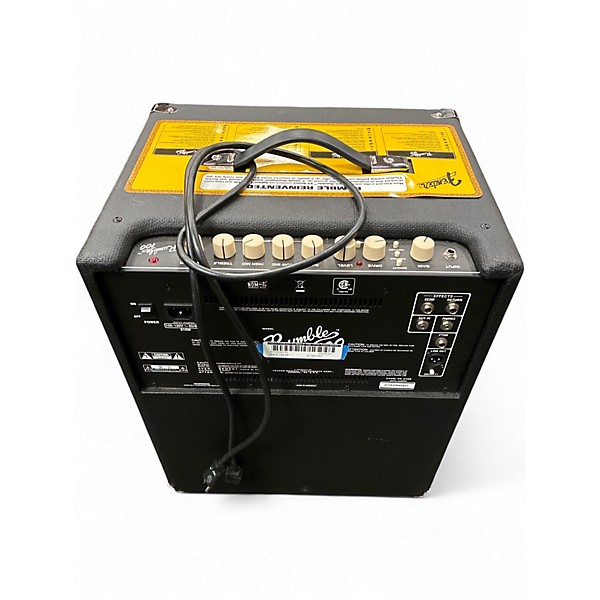 Used Fender Rumble 100 1x15 100W Bass Combo Amp