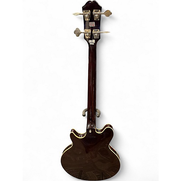 Used Epiphone Jack Casady Signature W CASE Eldorado Gold Electric Bass Guitar