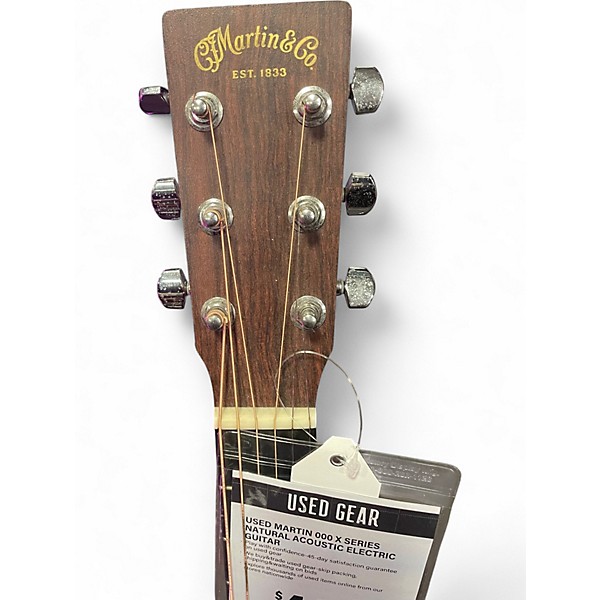 Used Martin 000 X Series Natural Acoustic Electric Guitar