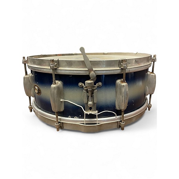Vintage 1950s Slingerland 14in Radio King Blue Drum