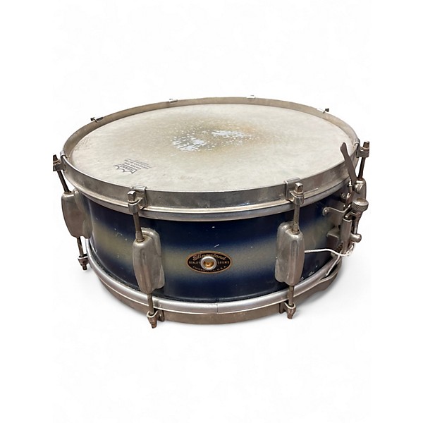 Vintage 1950s Slingerland 14in Radio King Blue Drum