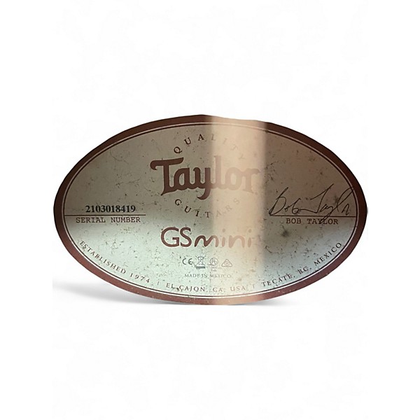 Used Taylor GS Mini Mahogany Mahogany Acoustic Guitar