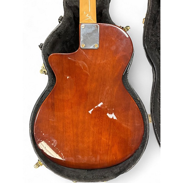 Used Johnson Single Cut Natural Solid Body Electric Guitar