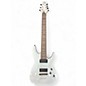 Used Schecter Guitar Research Demon 7 String White Solid Body Electric Guitar thumbnail