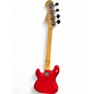Used Squier Precision Bass Candy Apple Red Electric Bass Guitar