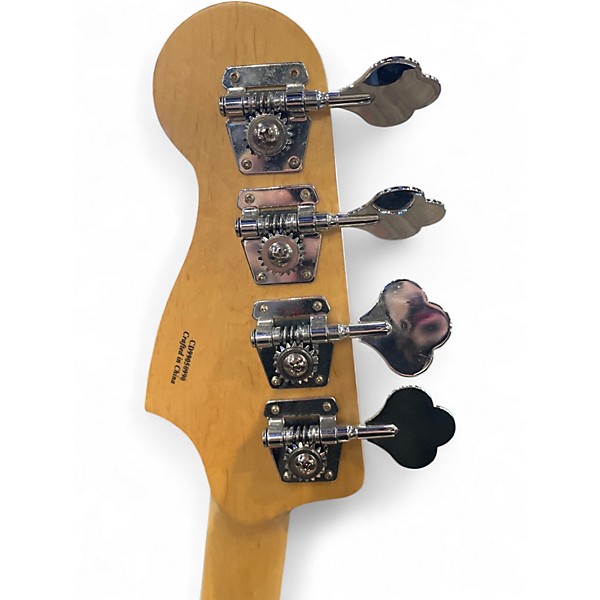 Used Squier Precision Bass Candy Apple Red Electric Bass Guitar