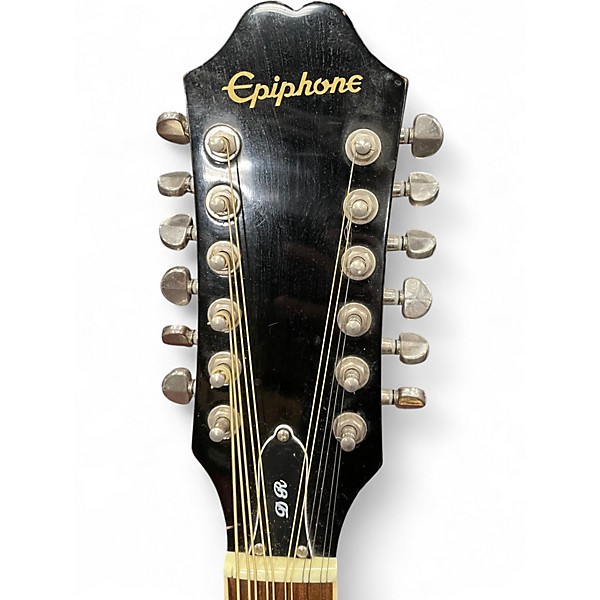 Used Epiphone DR212 Mahogany 12 String Acoustic Guitar