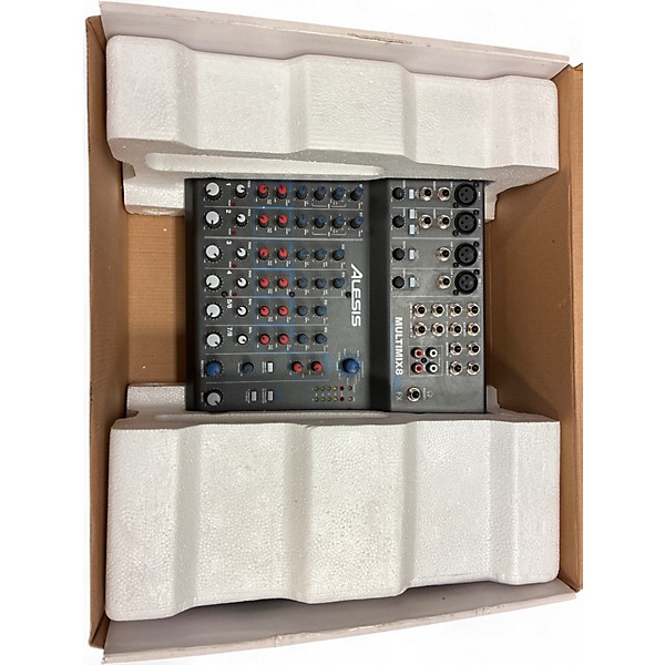 Used Alesis MultiMix 8 FX USB 8-Channel Unpowered Mixer