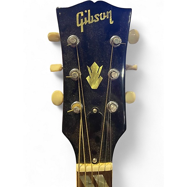 Vintage 1969 Gibson Southern Jumbo 2 Color Sunburst Acoustic Electric Guitar