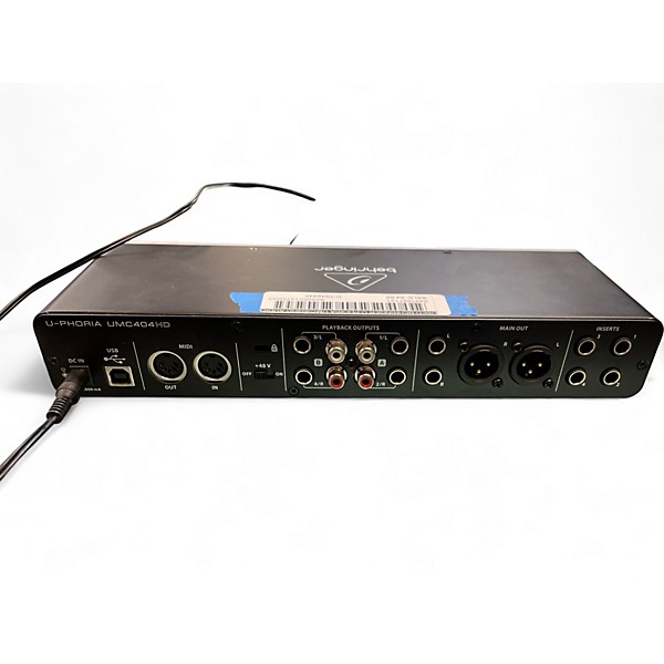 Used Behringer U-Phoria UMC404HD Audio Interface