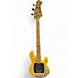 Used Sterling by Music Man STINGRAY Vintage Yellow Electric Bass Guitar thumbnail