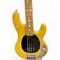 Used Sterling by Music Man STINGRAY Vintage Yellow Electric Bass Guitar