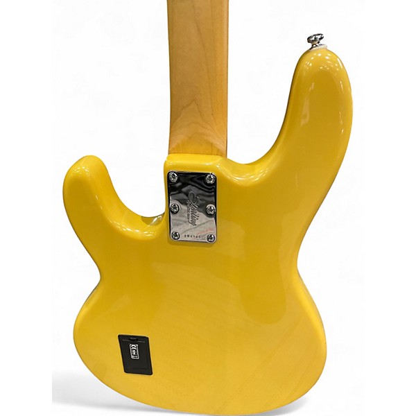 Used Sterling by Music Man STINGRAY Vintage Yellow Electric Bass Guitar