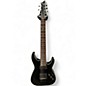 Used Schecter Guitar Research Hellraiser C7 7 String Black Solid Body Electric Guitar thumbnail