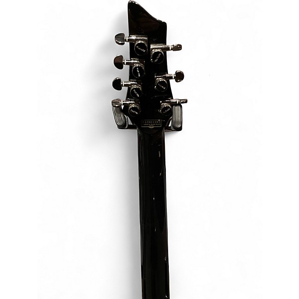 Used Schecter Guitar Research Hellraiser C7 7 String Black Solid Body Electric Guitar