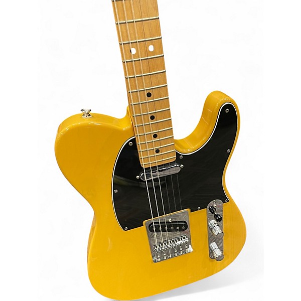 Used Fender Player Telecaster Butterscotch Blonde Solid Body Electric Guitar