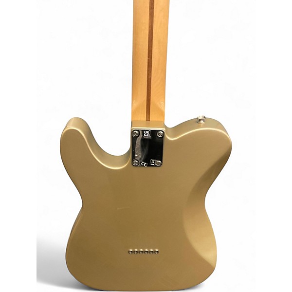 Used Fender Chris Shiflett Telecaster Deluxe Gold Solid Body Electric Guitar