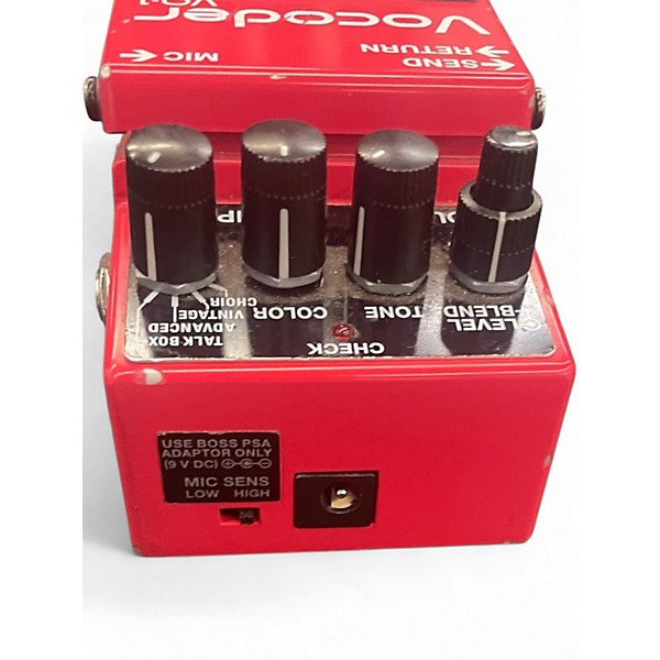 Used BOSS VO-1 vOCODER Effect Pedal