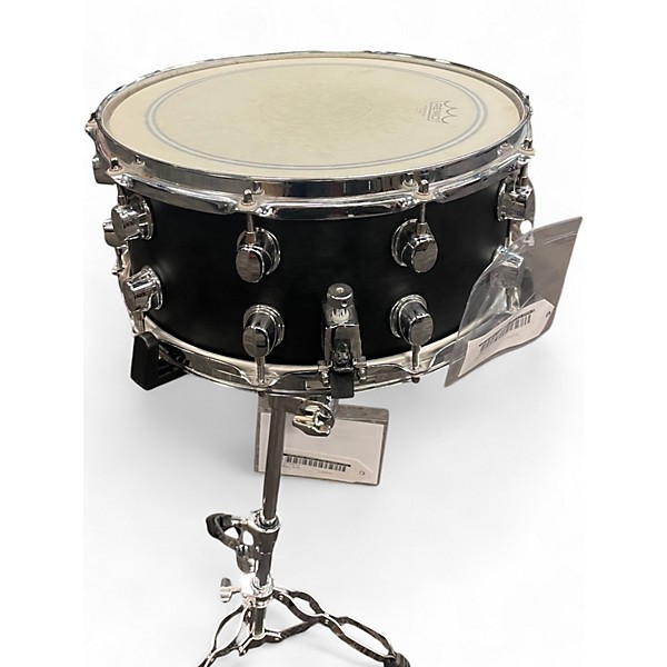 Used Mapex 14X6 Black Panther Snare Black Drum