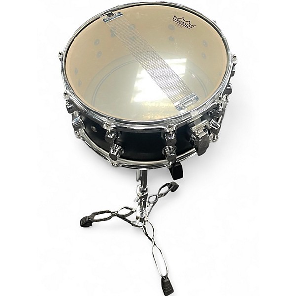 Used Mapex 14X6 Black Panther Snare Black Drum