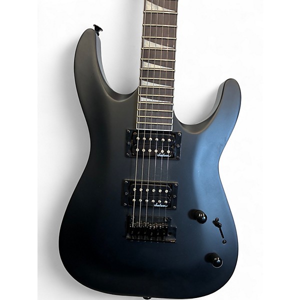 Used Jackson JS22 Dinky Black Solid Body Electric Guitar