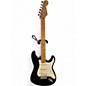 Used 1990s Fender Standard Stratocaster Black Solid Body Electric Guitar thumbnail