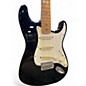 Used 1990s Fender Standard Stratocaster Black Solid Body Electric Guitar