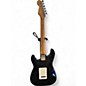 Used 1990s Fender Standard Stratocaster Black Solid Body Electric Guitar