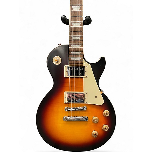 Used Epiphone Inspired by Gibson 1959 Reissue Les Paul Standard Aged Dark Burst Solid Body Electric Guitar