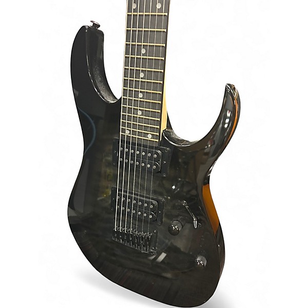 Used Ibanez GIO Black and green  Solid Body Electric Guitar