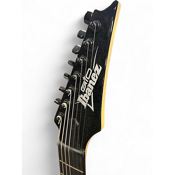 Used Ibanez GIO Black and green  Solid Body Electric Guitar