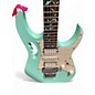 Used Ibanez JEM70V Steve Vai Signature SEAFOAM GREEN Solid Body Electric Guitar
