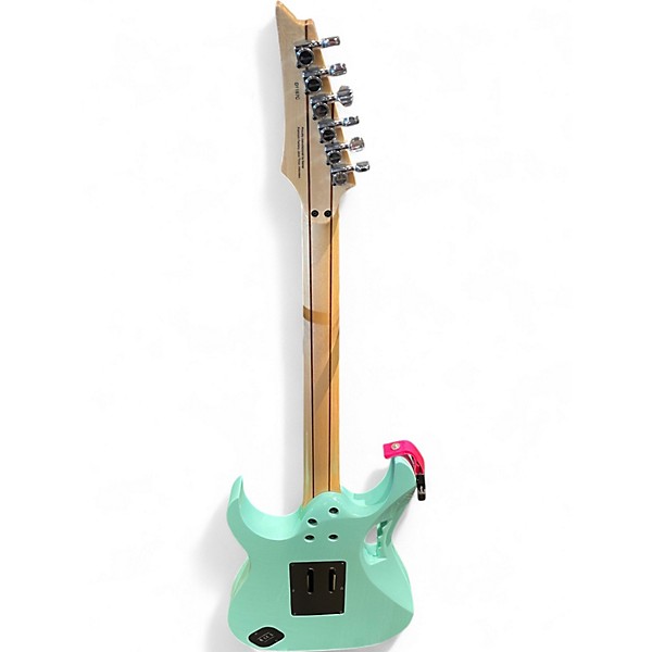 Used Ibanez JEM70V Steve Vai Signature SEAFOAM GREEN Solid Body Electric Guitar