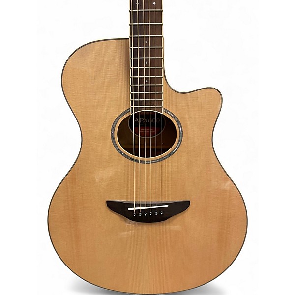 Used Yamaha APX600 Natural Acoustic Electric Guitar