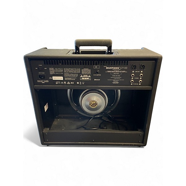 Used Fender Gt100 Guitar Combo Amp