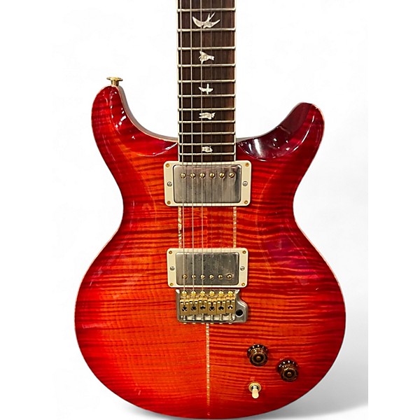 Used PRS SANTANA RETRO ORANGE Solid Body Electric Guitar