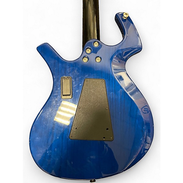 Used Parker Guitars Nitefly USA Blue Solid Body Electric Guitar