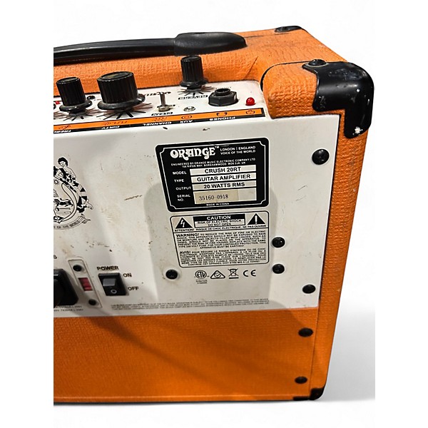 Used Orange Amplifiers CRUSH 20RT Guitar Combo Amp
