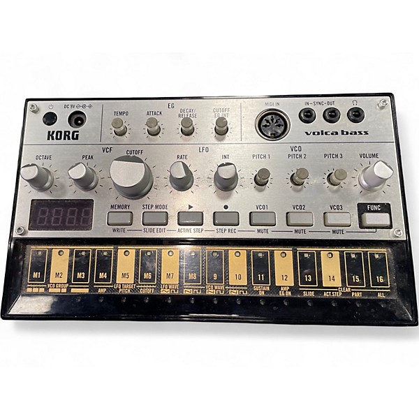 Used KORG volca bass Synthesizer