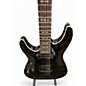 Used Schecter Guitar Research Omen 6 Left Handed BLACK Electric Guitar